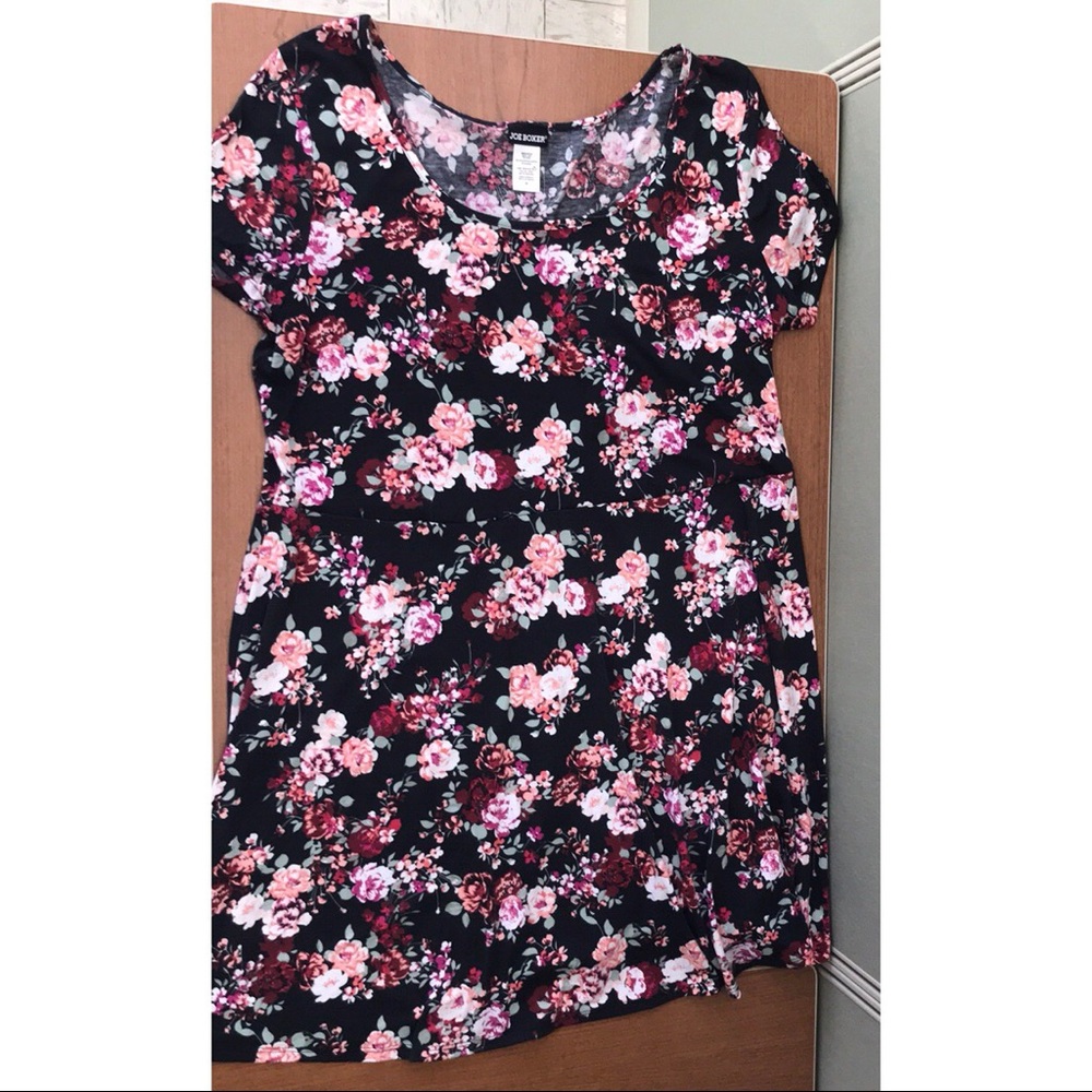 Plus size floral skater dress 3X